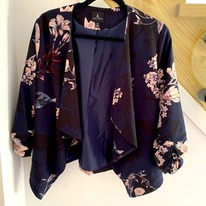 Jules and Leopold blue floral jacket